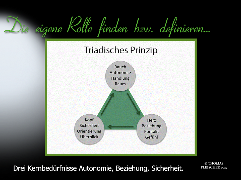 drei Kernbedürfnisse