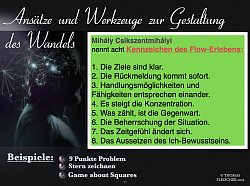 Kennzeichen des Flow-Erlebens