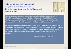 Die KI macht Änderungen erforderlich!